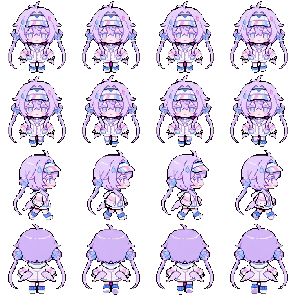 Xine movement sprite