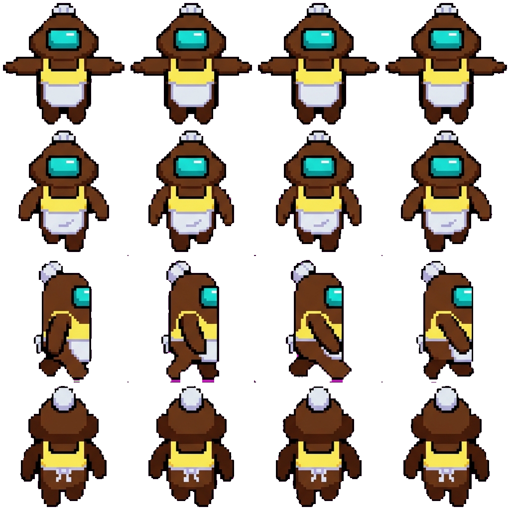 Brown movement sprite