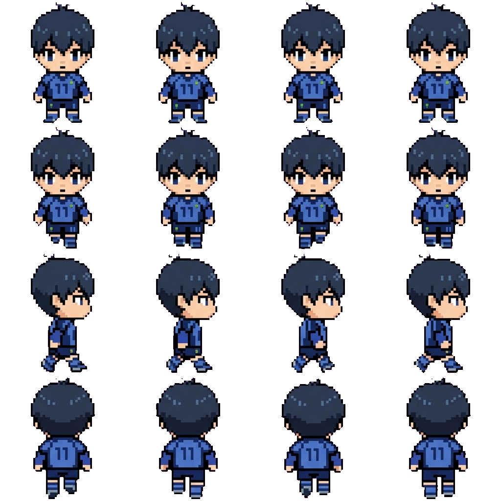 Isagi movement sprite