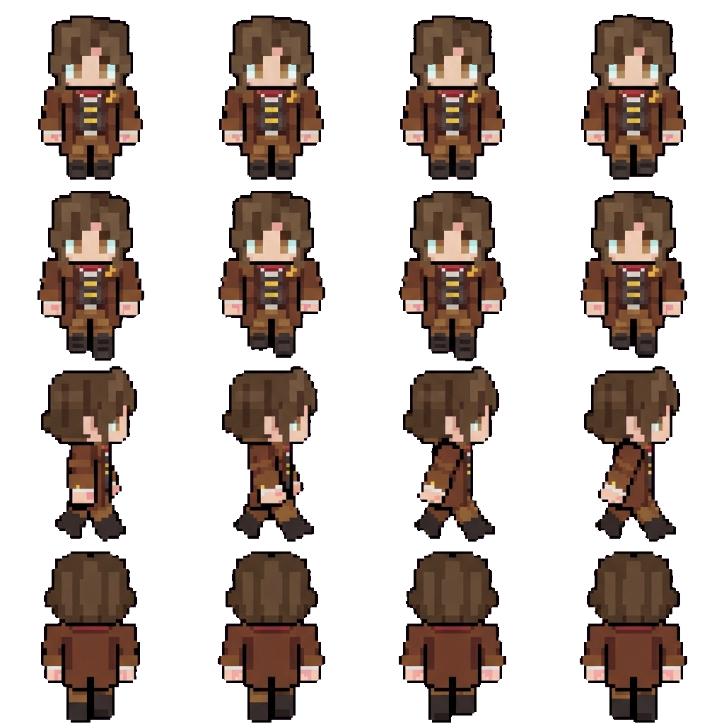 Drift movement sprite