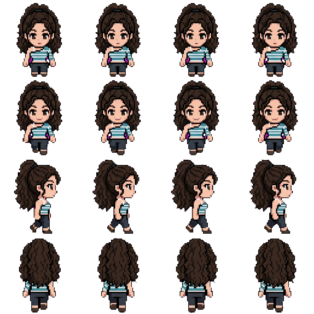 Noreen movement sprite
