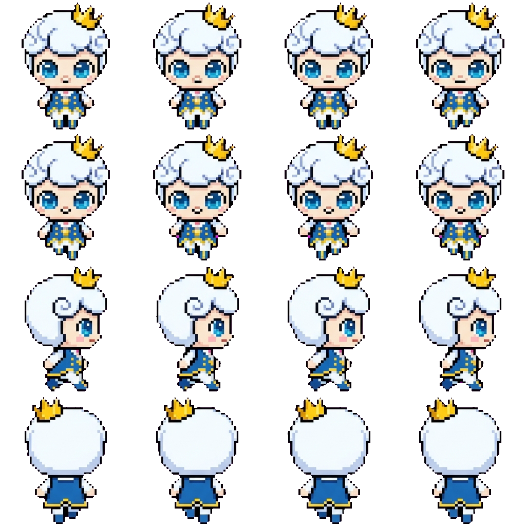 Princeping movement sprite