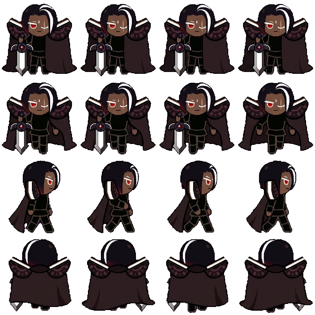 Dark Choco movement sprite