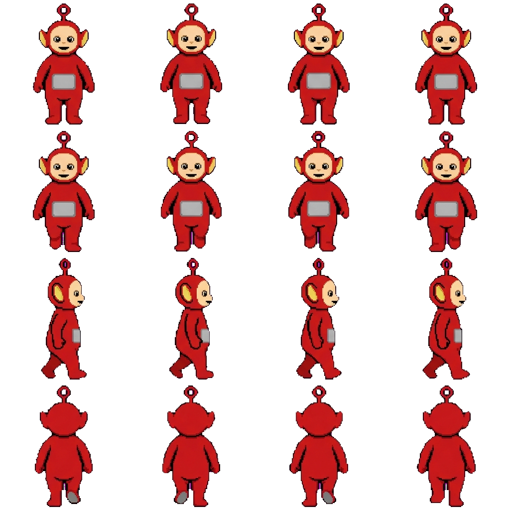 Po movement sprite