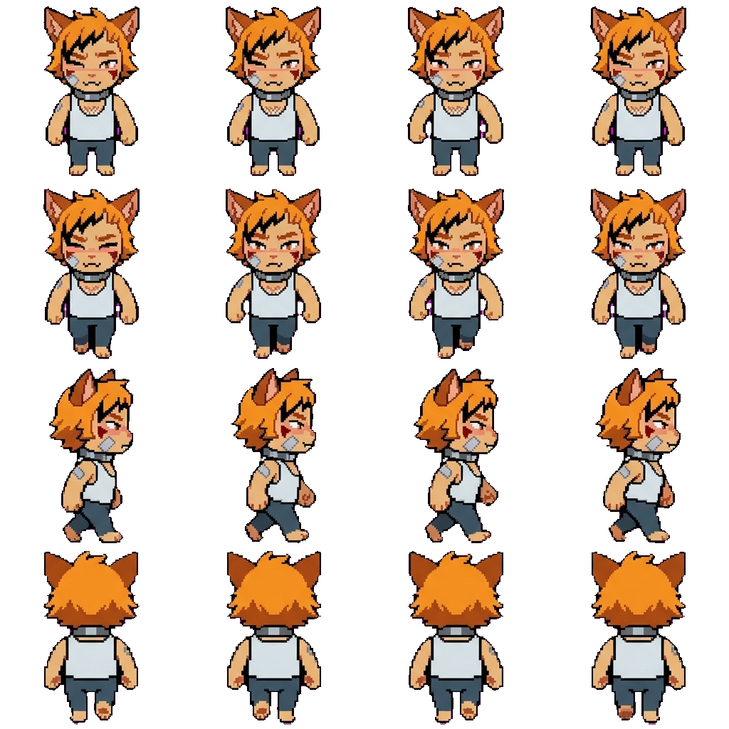 Ren Hana movement sprite