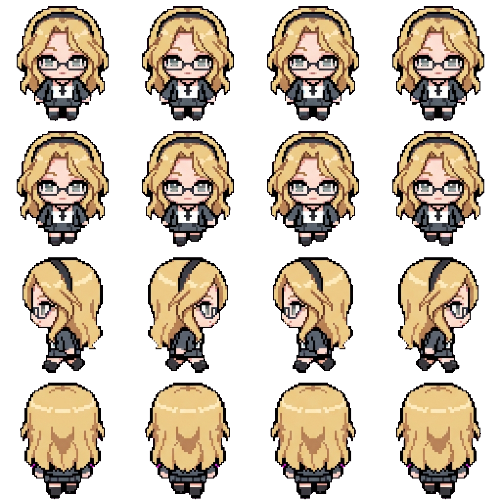 Maira movement sprite