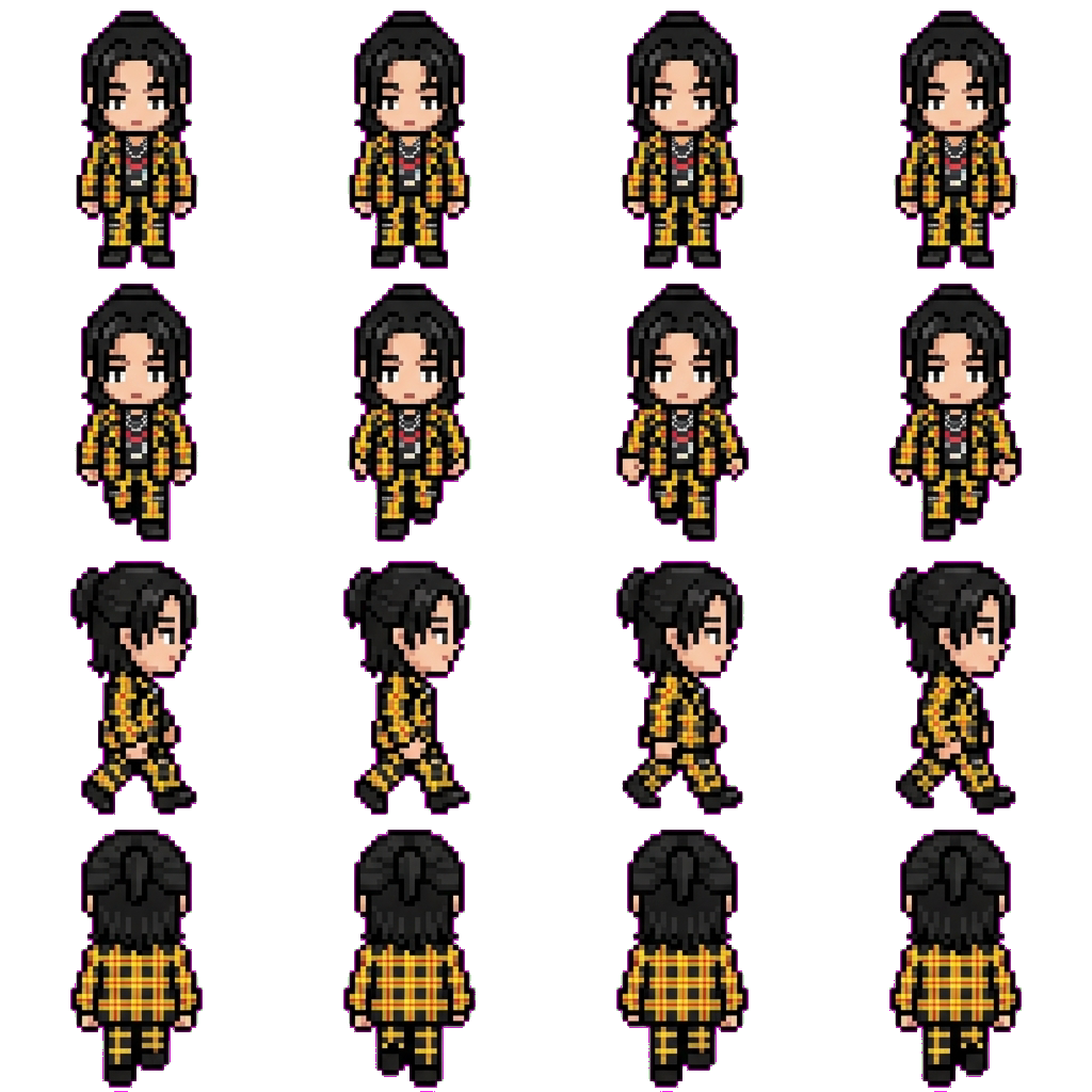 Hunter movement sprite