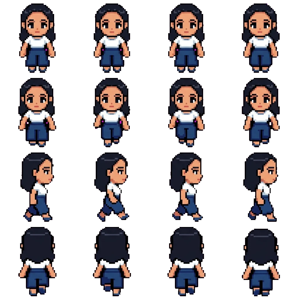 Cristina movement sprite