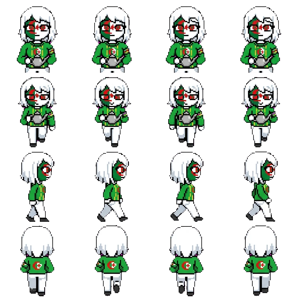 Algeria movement sprite