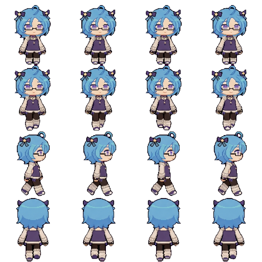 Heaven movement sprite