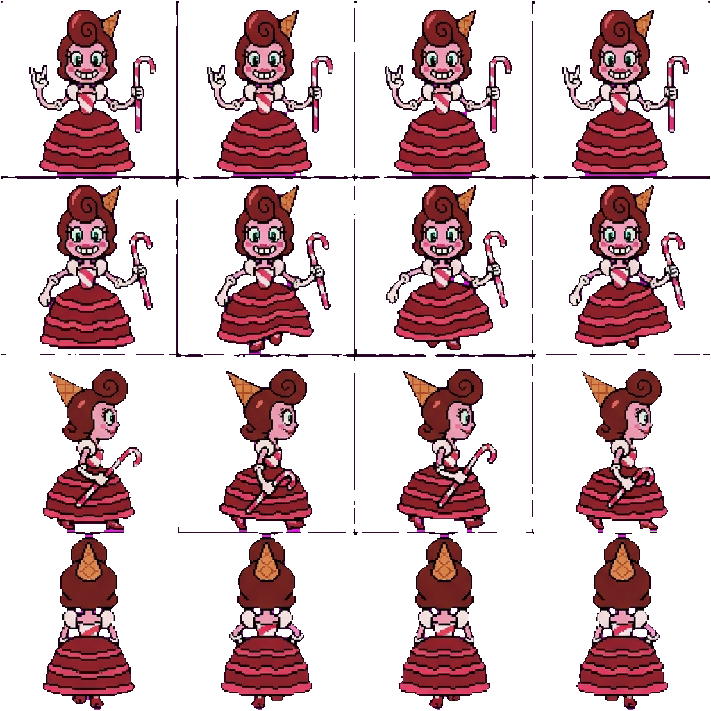 baroness von bon bon movement sprite