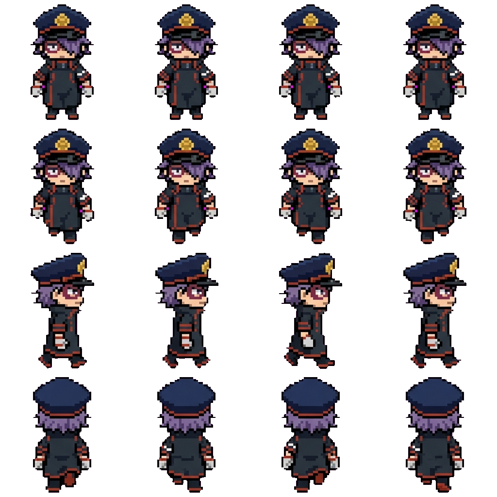 Seiji Shishikura movement sprite
