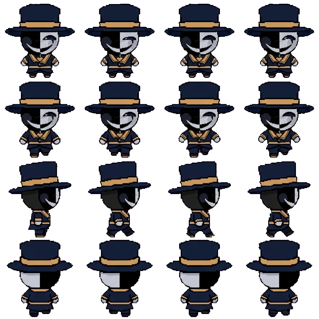 Ticket Taker movement sprite