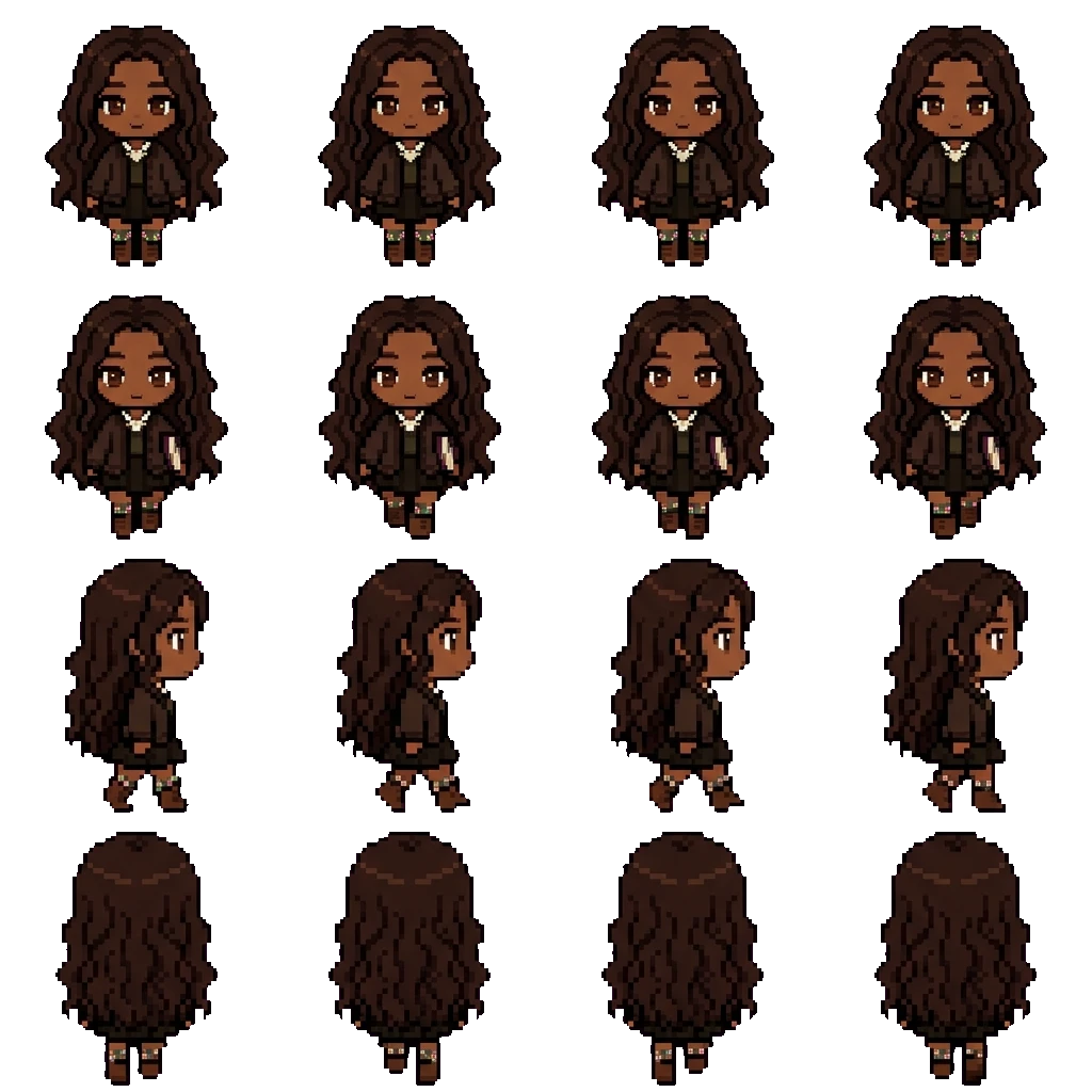 Iris movement sprite