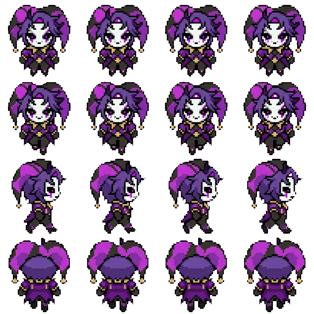 Jester movement sprite