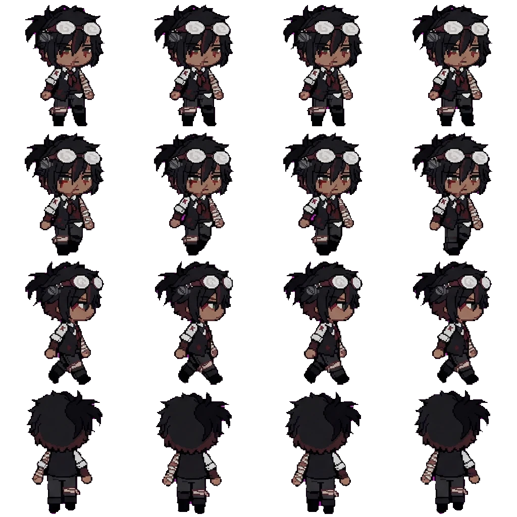 Dagger movement sprite