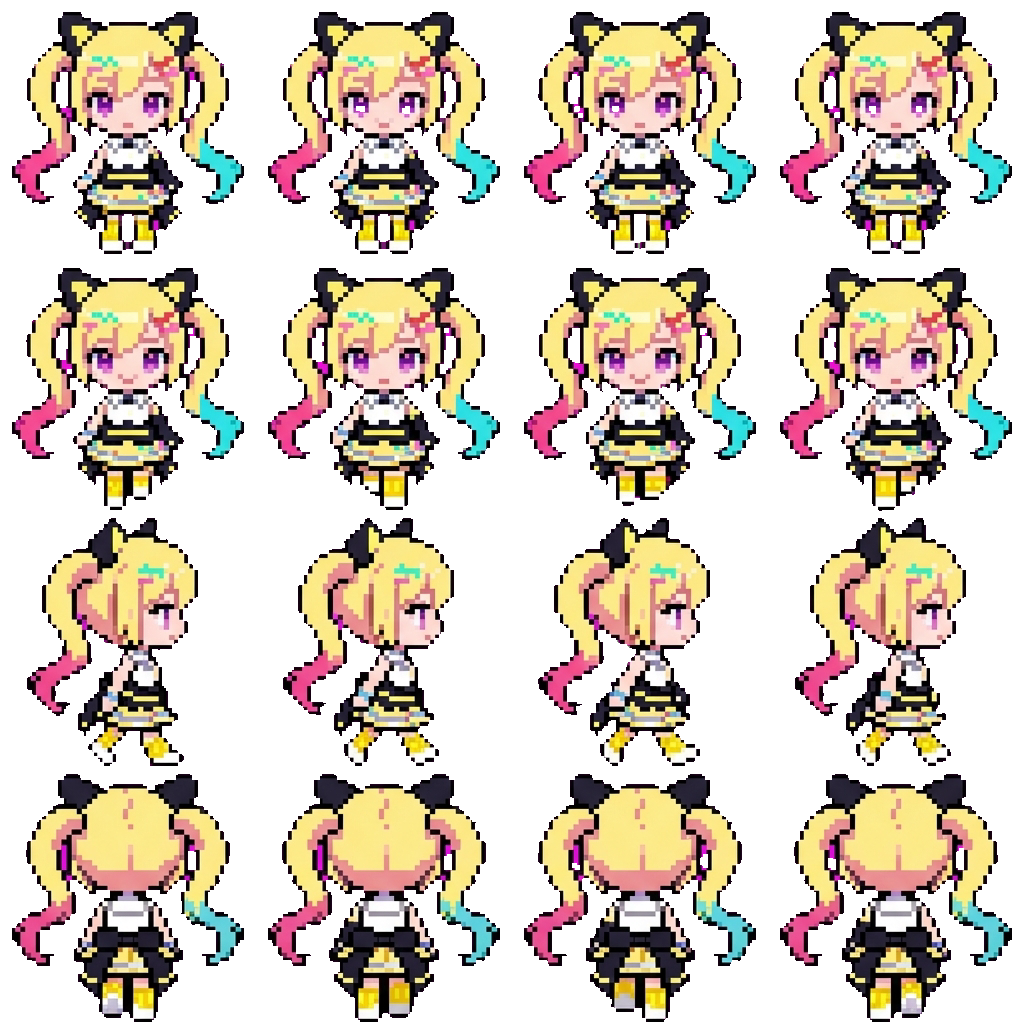 arale movement sprite