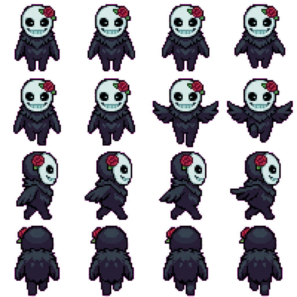 Pursuer movement sprite