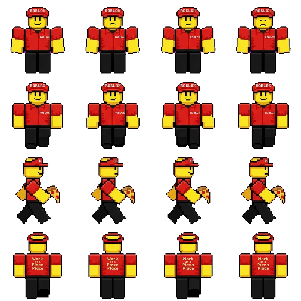 Elliot movement sprite
