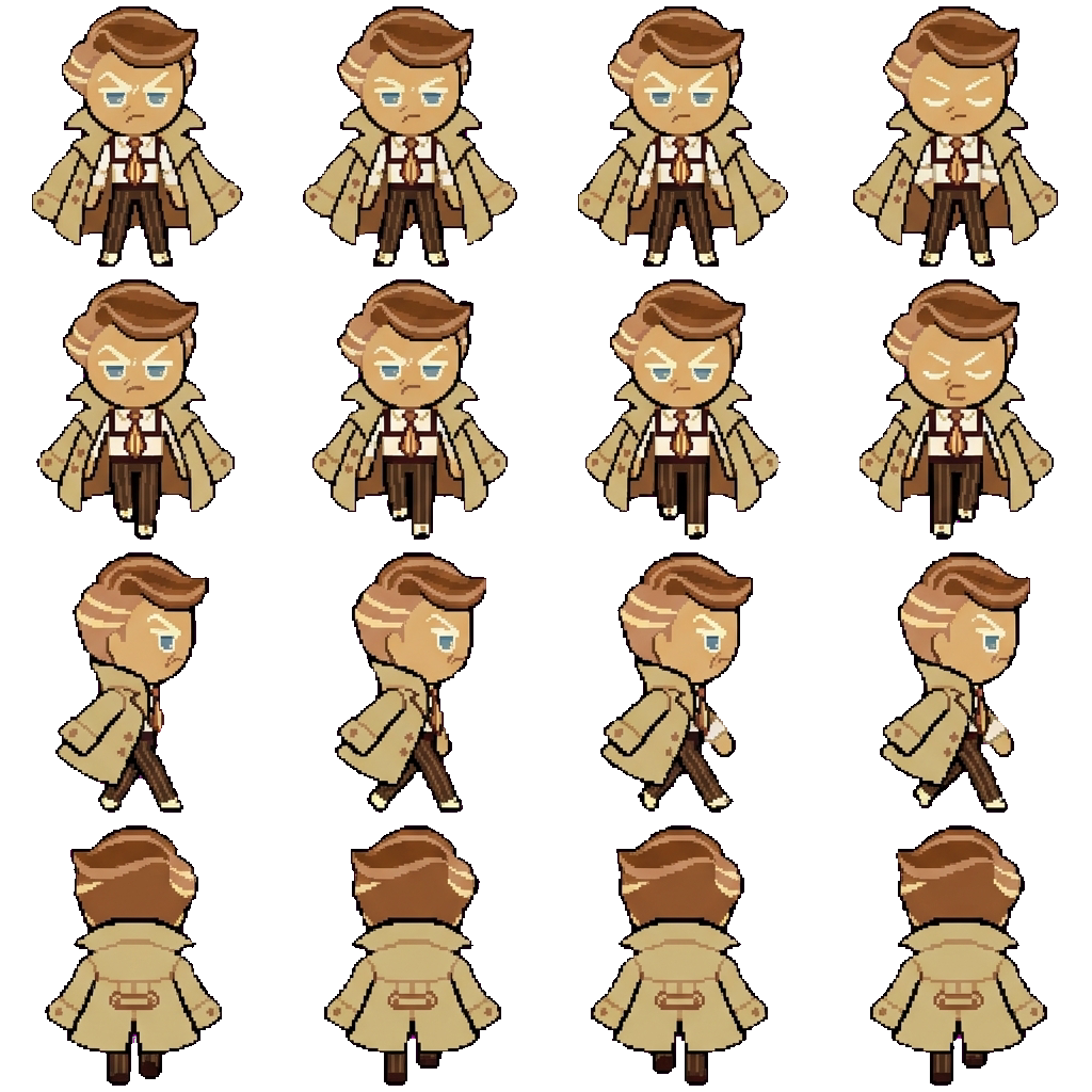 Almond cookie movement sprite