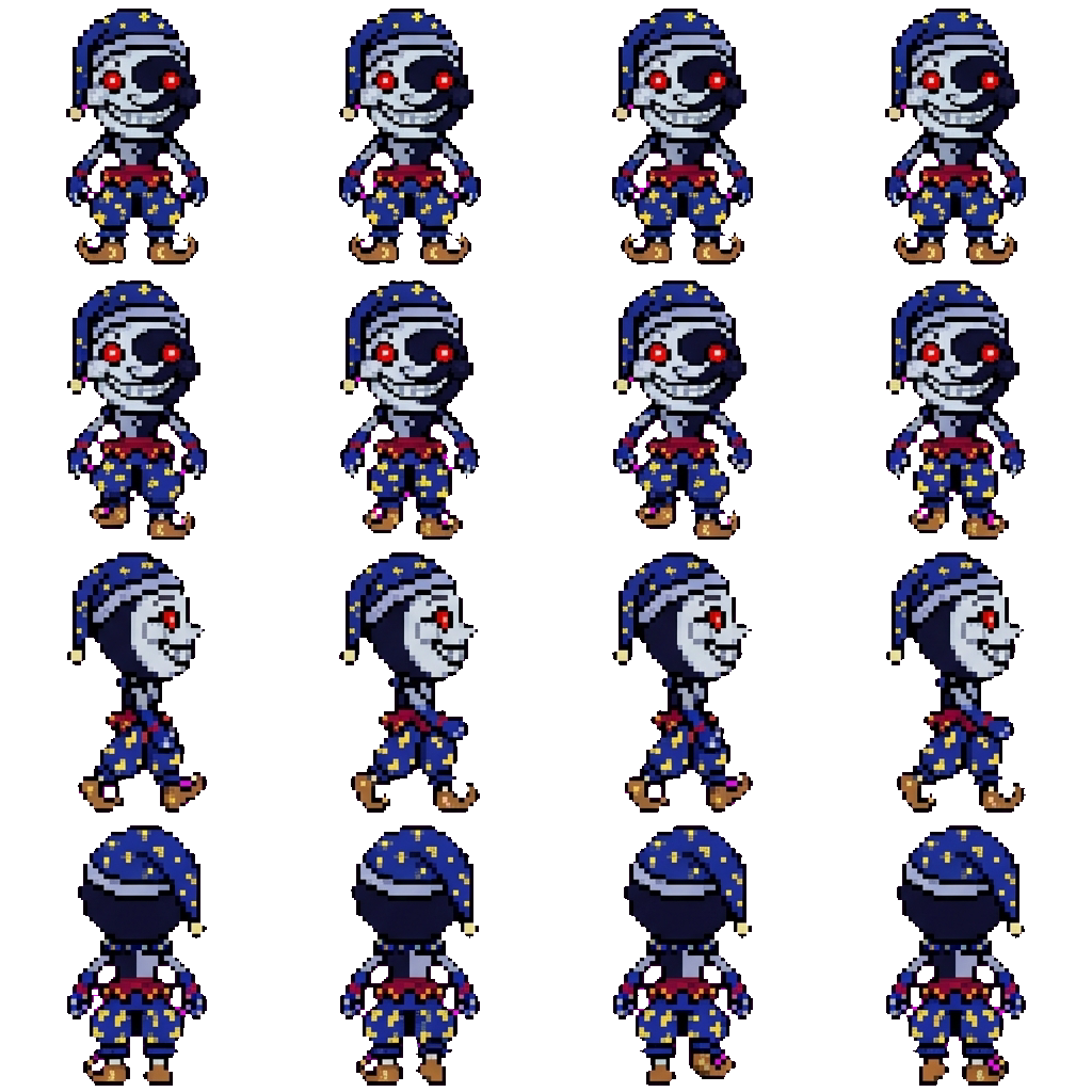 Moon movement sprite