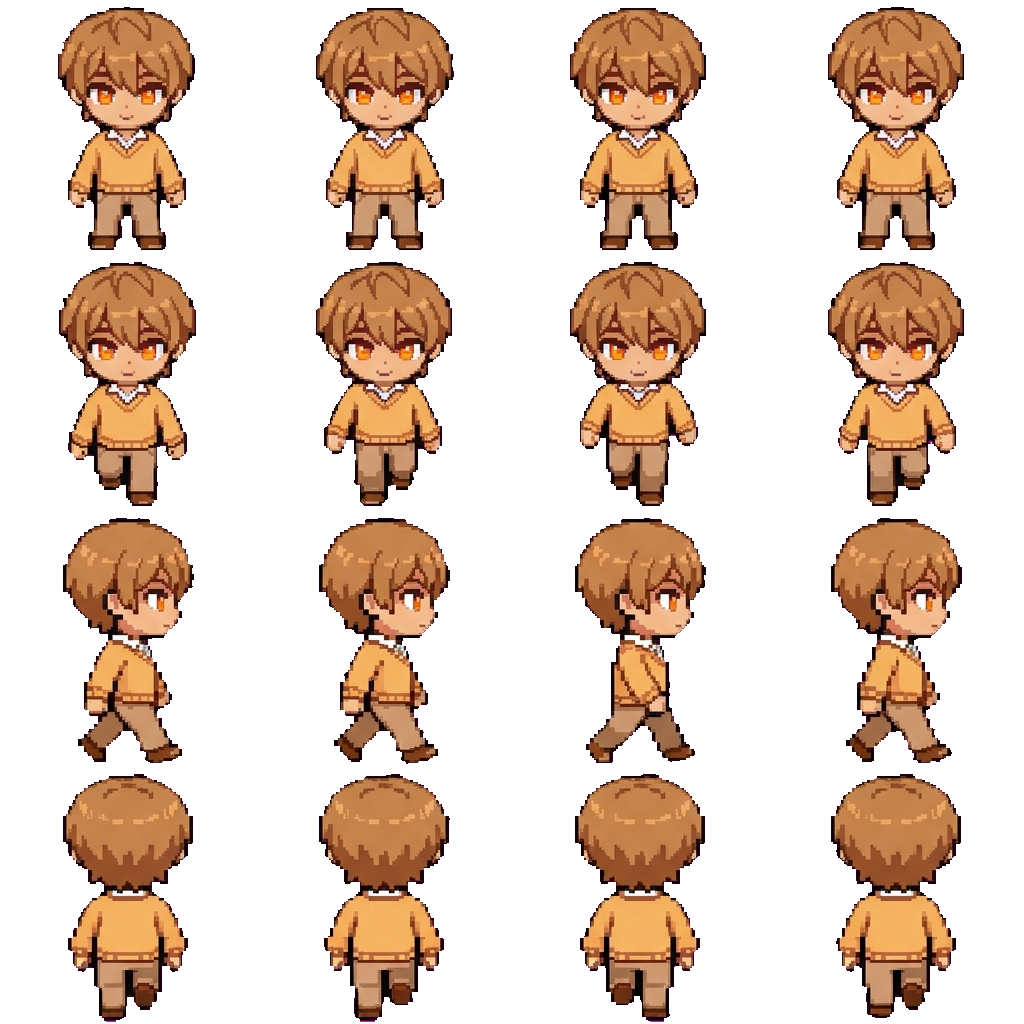 Raito movement sprite