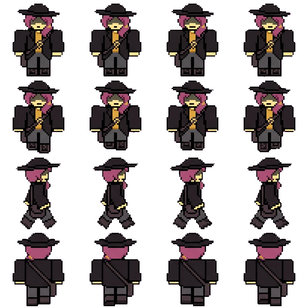 Jane Doe movement sprite