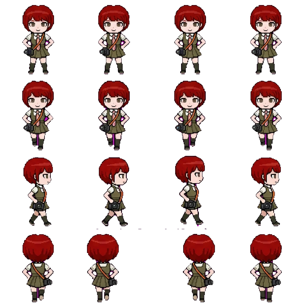 Mahiru Koizumi movement sprite