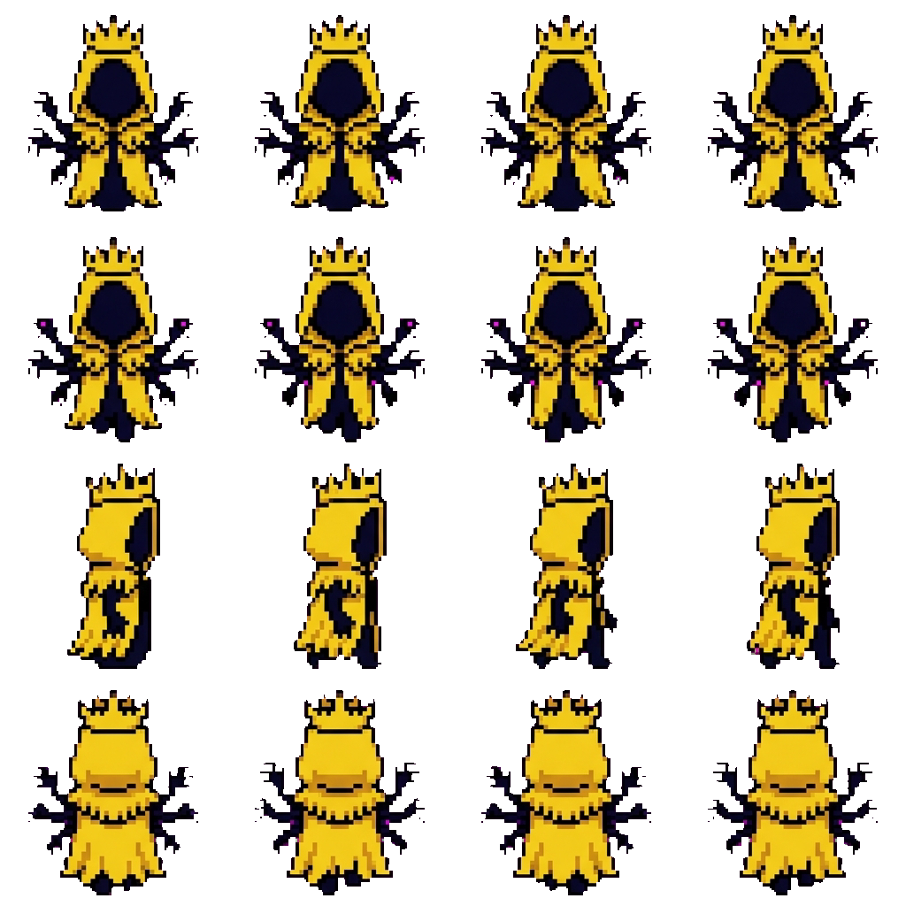 The King in Yellow movement sprite