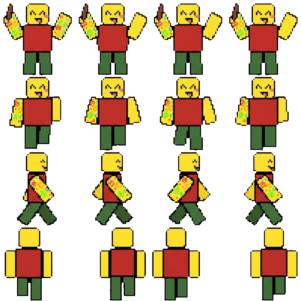 Booker movement sprite