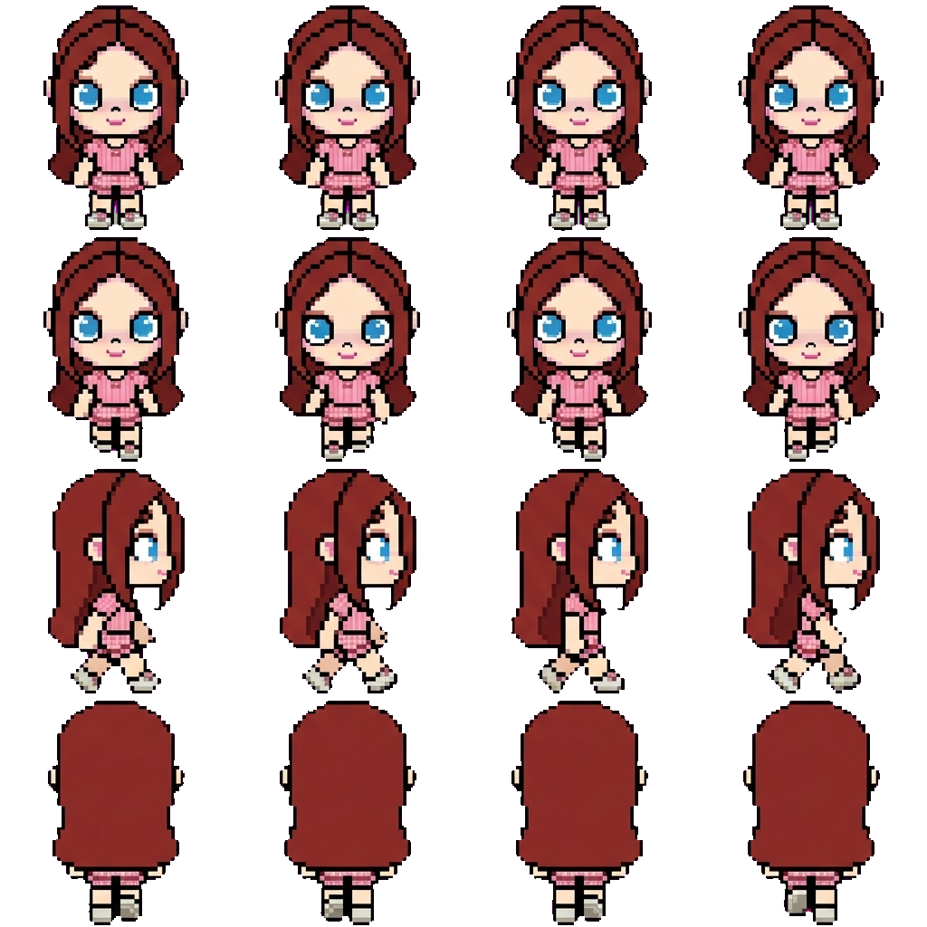 Sarah Sophia movement sprite