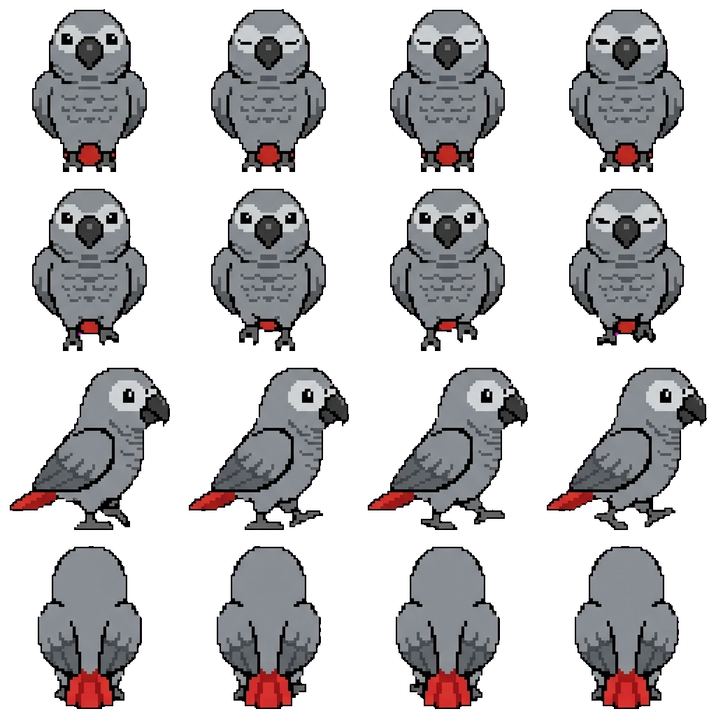 Greya movement sprite