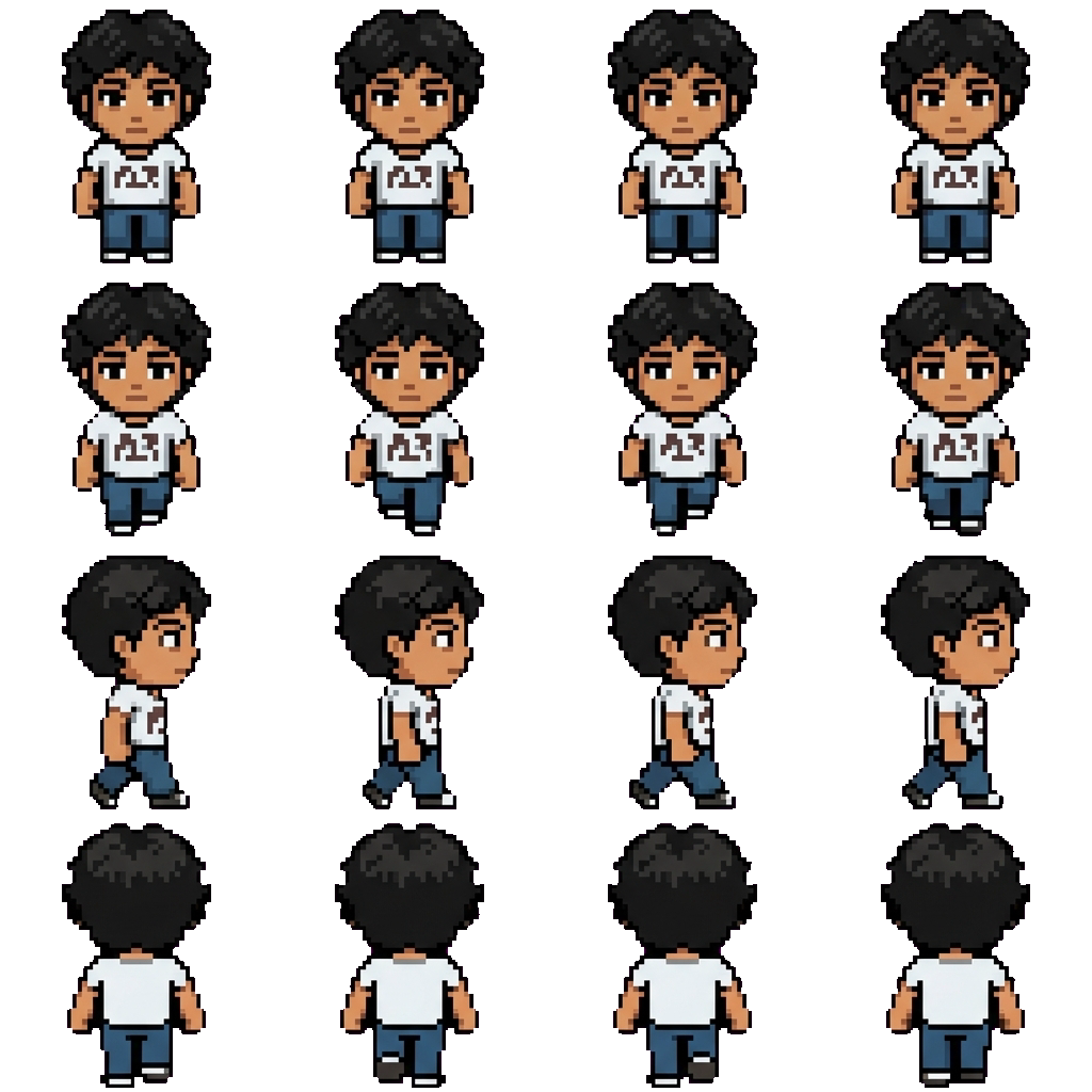 Clau movement sprite