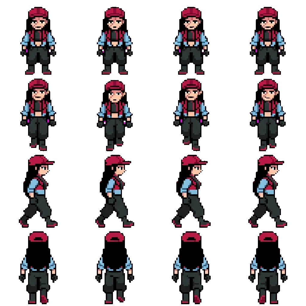 Yi Xi movement sprite