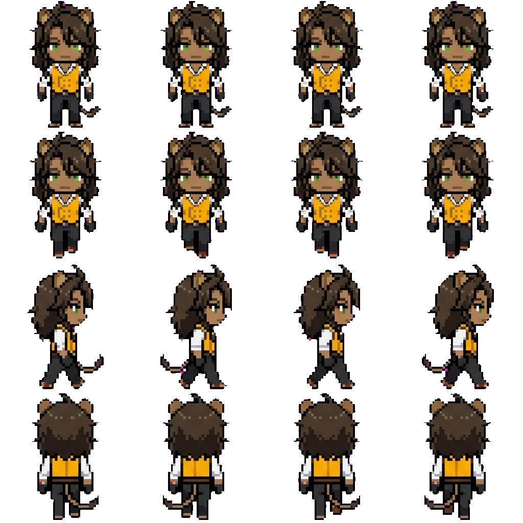 Leona Kingscholar movement sprite