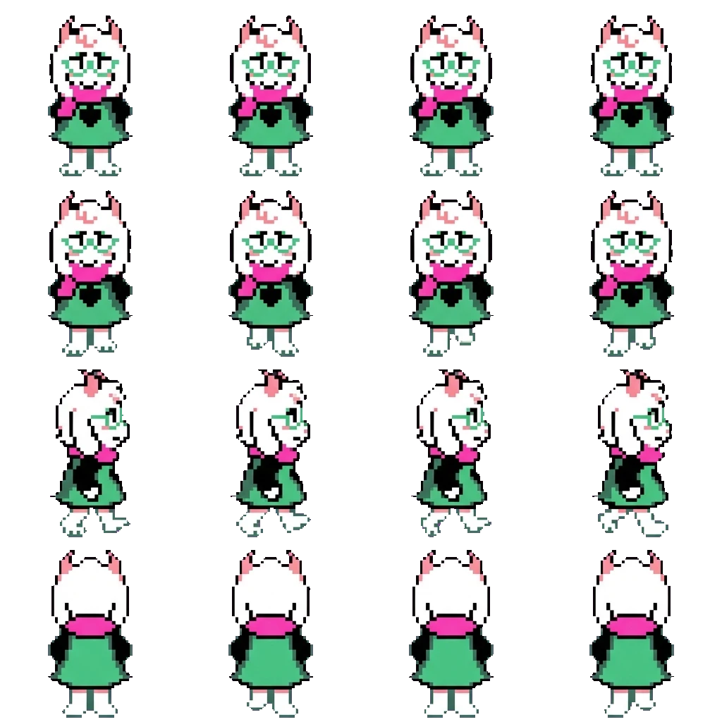 Ralsei movement sprite