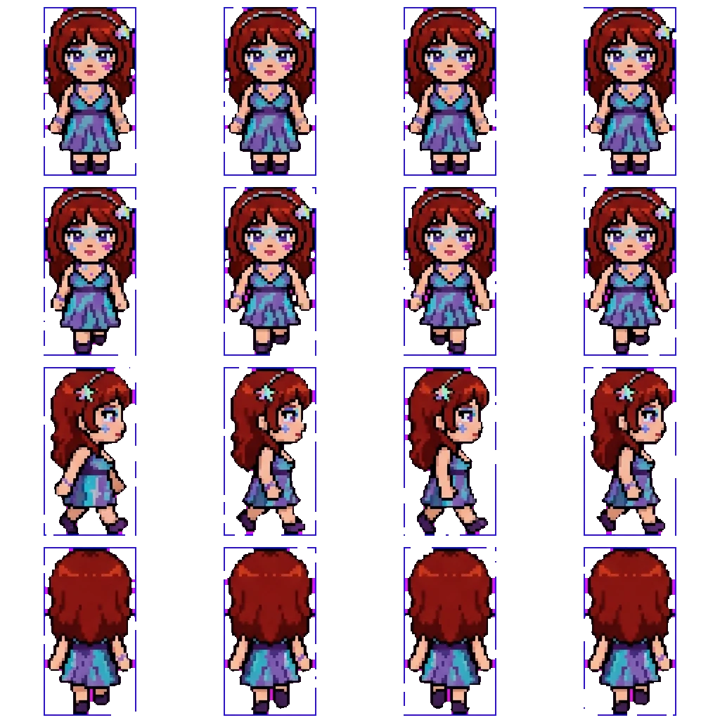 Manon movement sprite