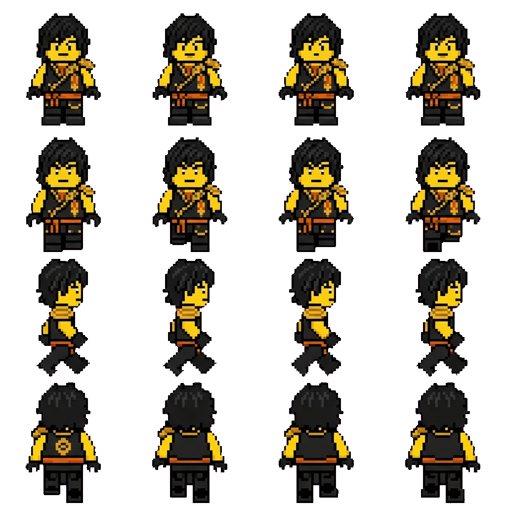 Cole Brookstone movement sprite