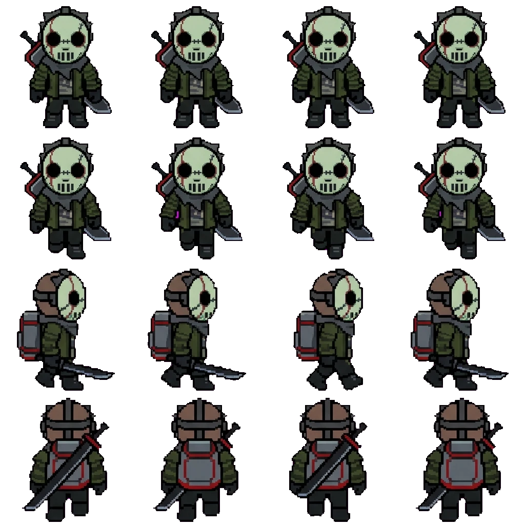 Slasher movement sprite