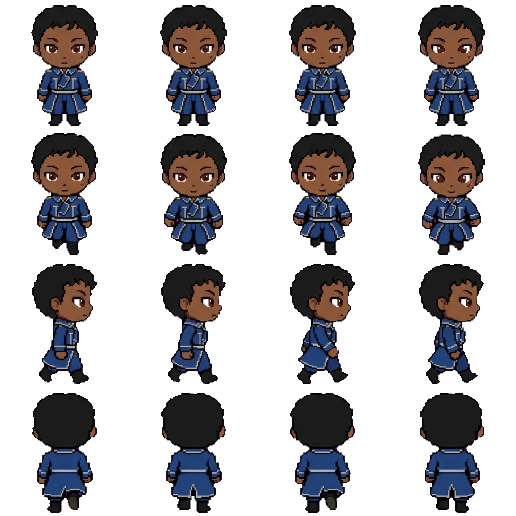 Eddie Mustang movement sprite