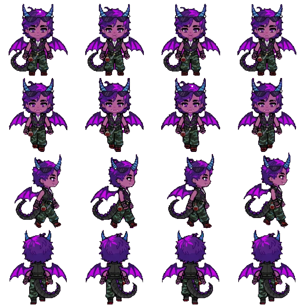 Joshua movement sprite