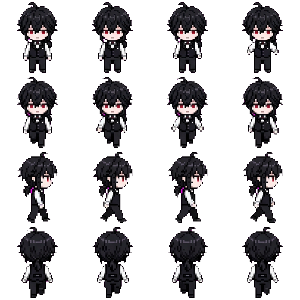 Amato Nishikigi movement sprite