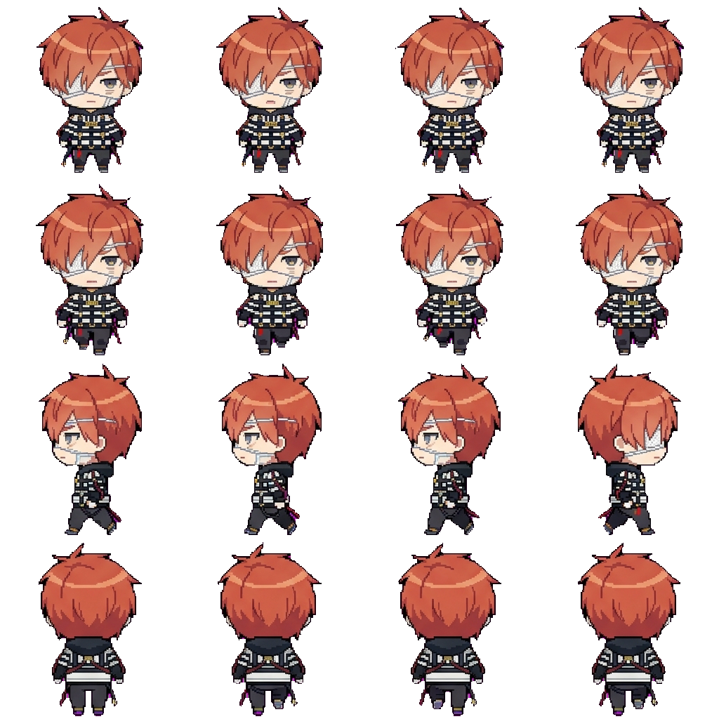 Фуута Каджияма movement sprite