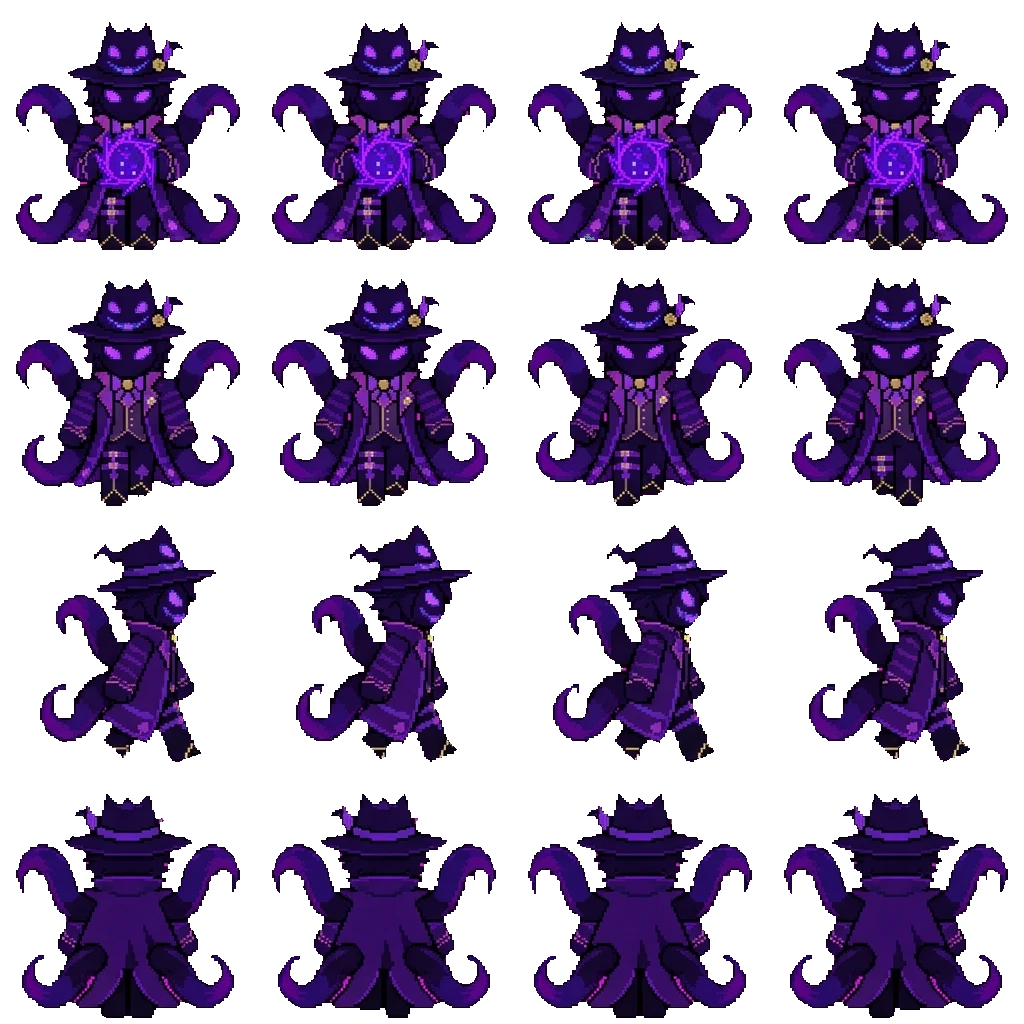 Azure wonderland movement sprite