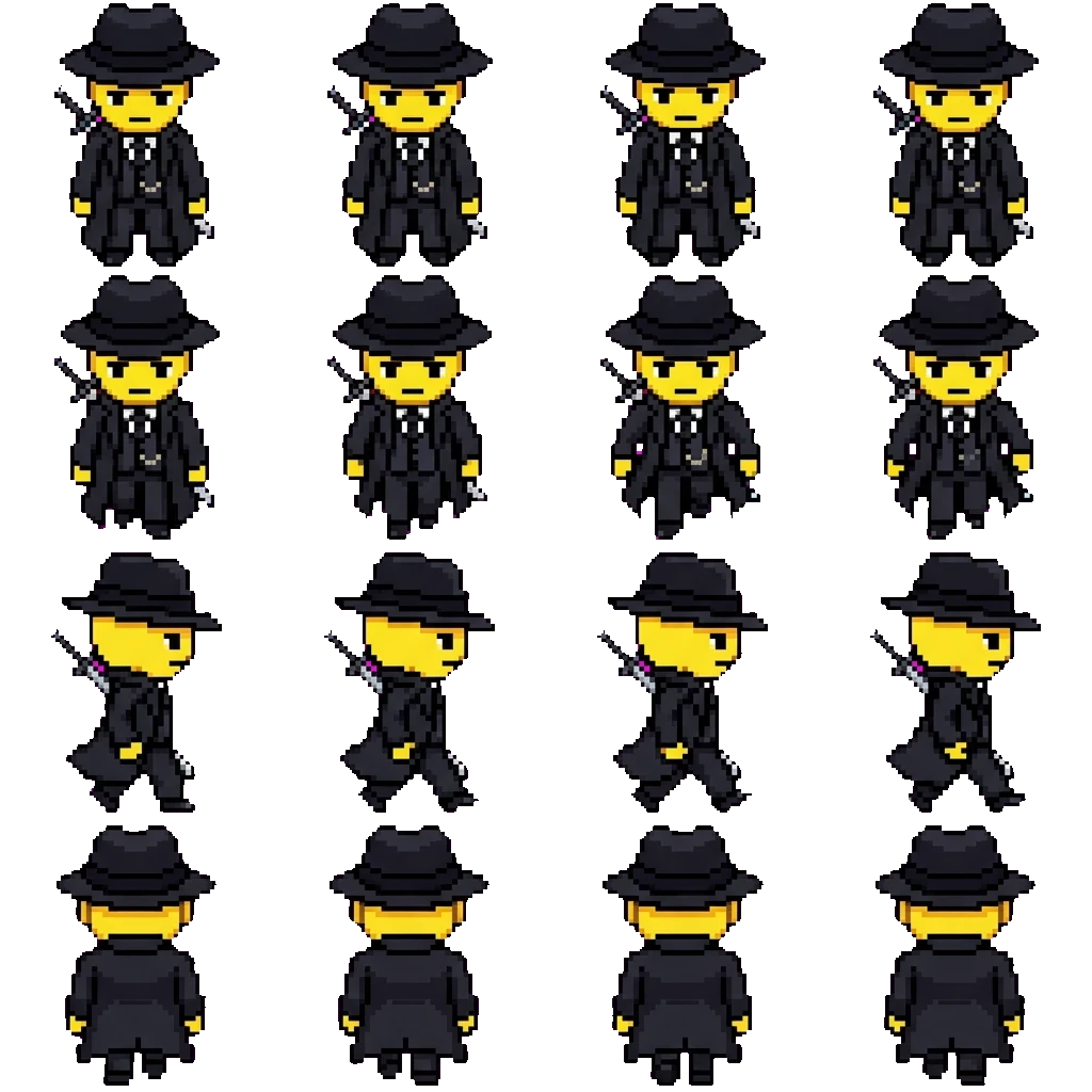 Mafioso movement sprite
