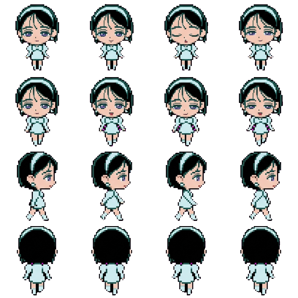 Sua (수아) movement sprite