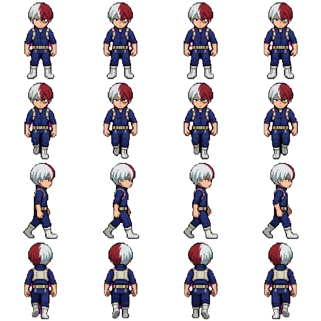 Shoto movement sprite
