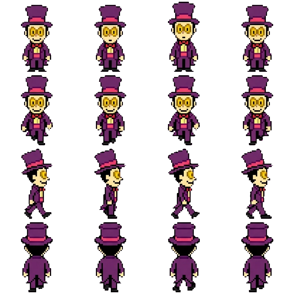 Warden movement sprite