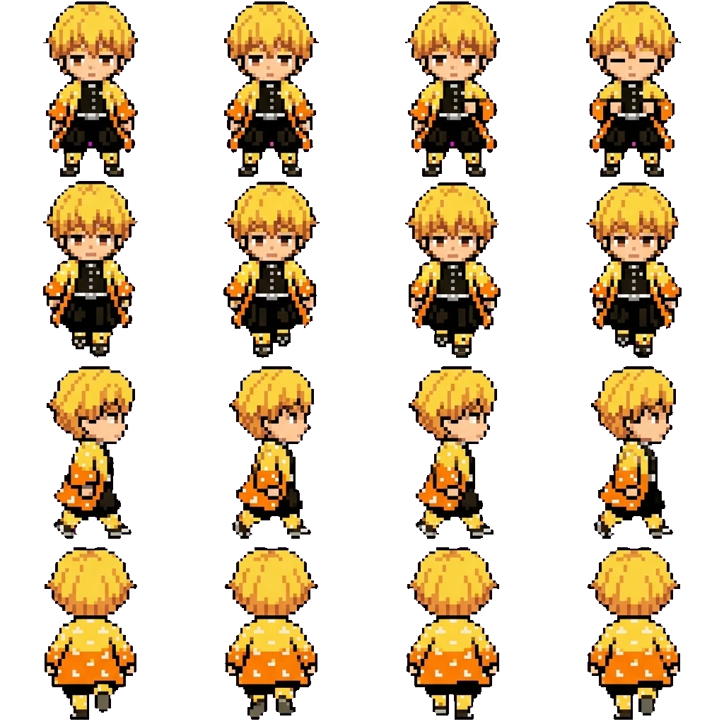 zenitsu movement sprite