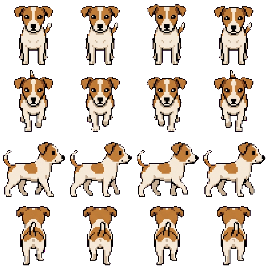 Porronto movement sprite